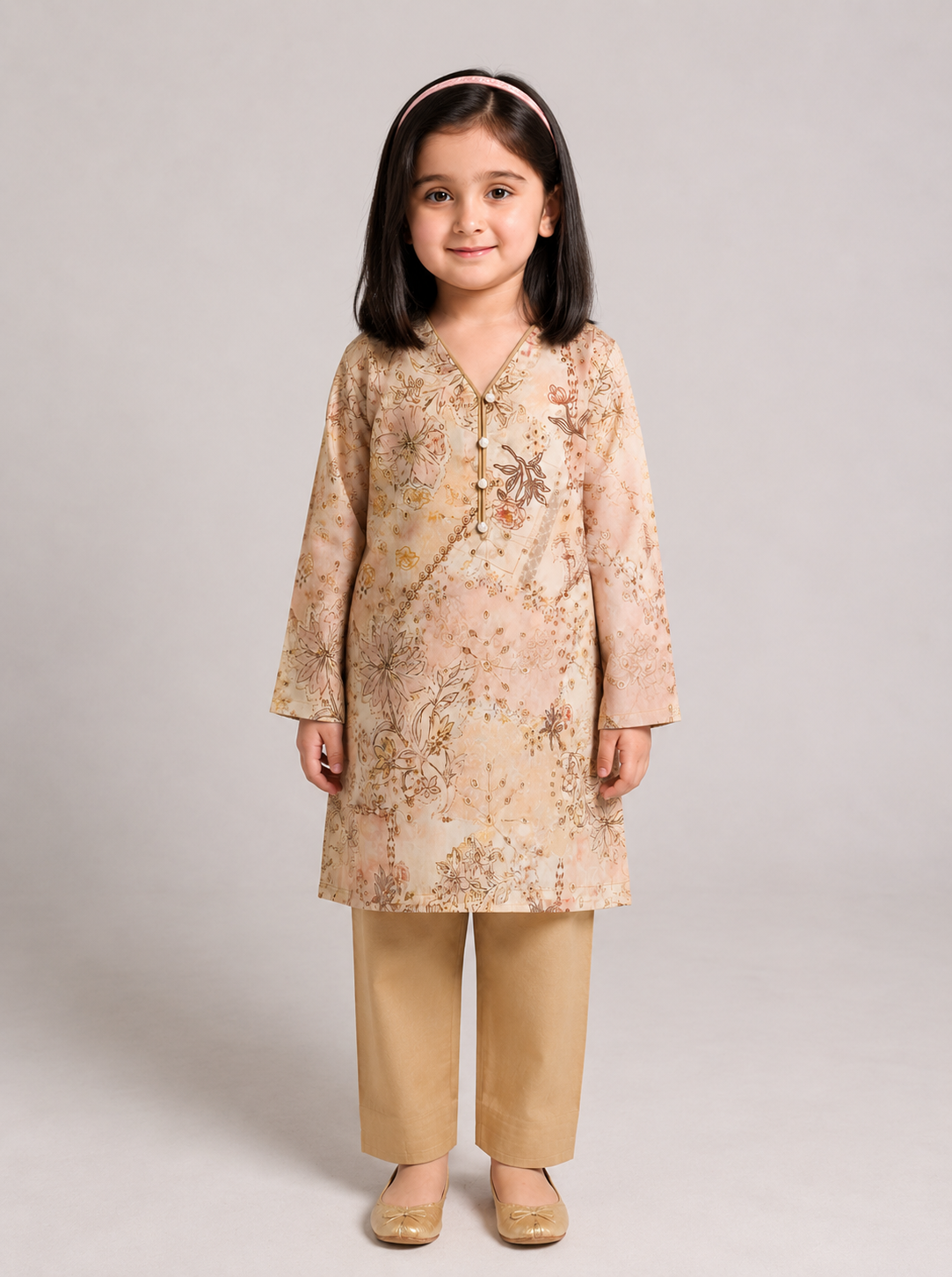 Embroidered Shirt with Trouser (GEC-2602)