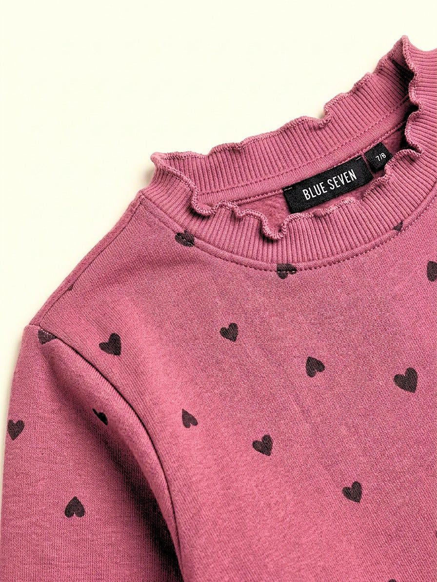 Berry Heart Sweatshirt