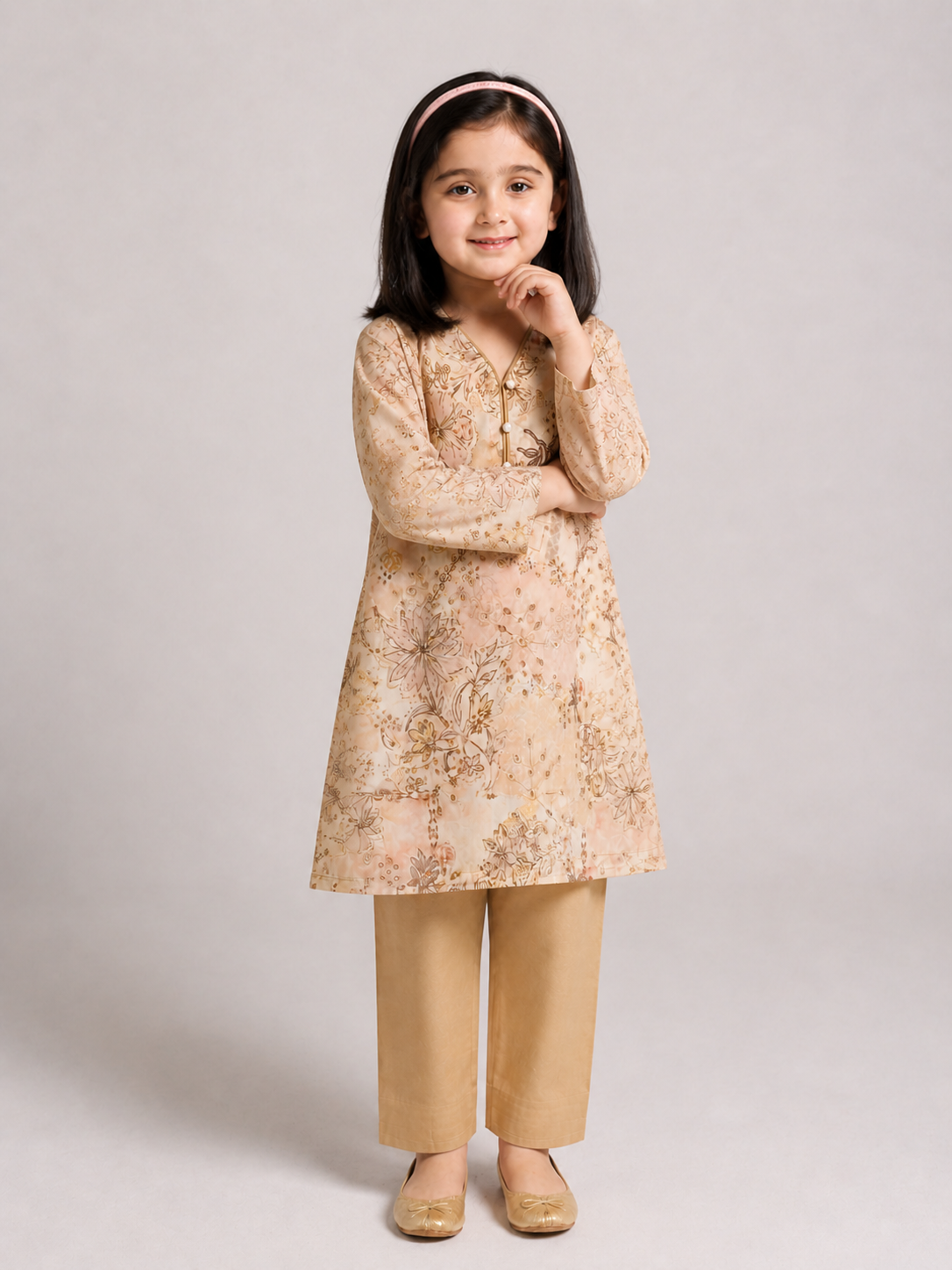 Embroidered Shirt with Trouser (GEC-2602)