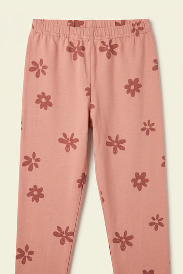 Flower Printed Tights