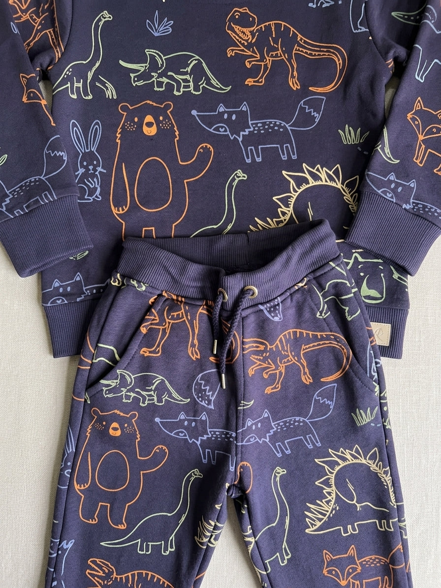 Snuggly Dino Bear Wintersuit