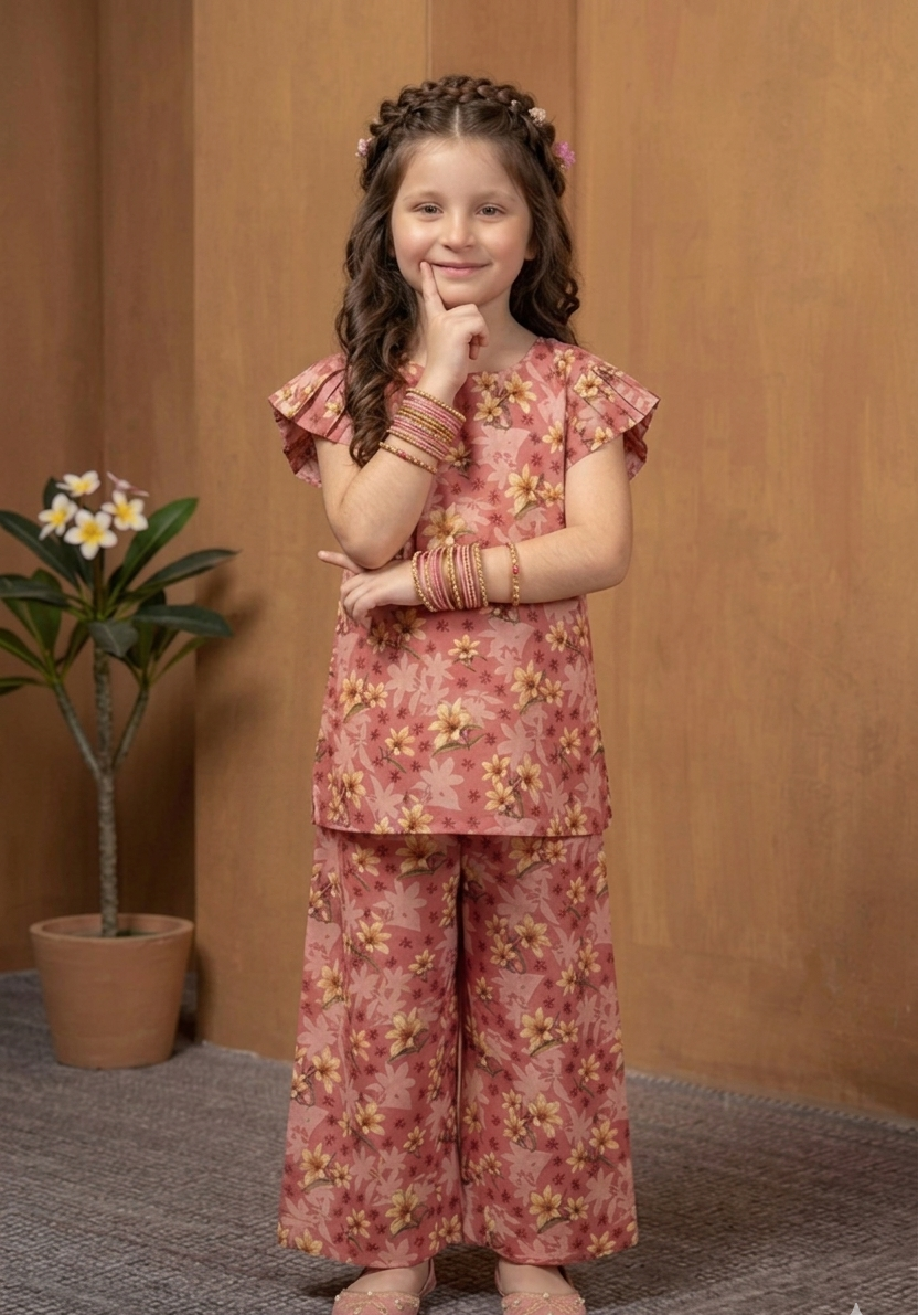 Printed Shirt with Trouser (GEC-2603)