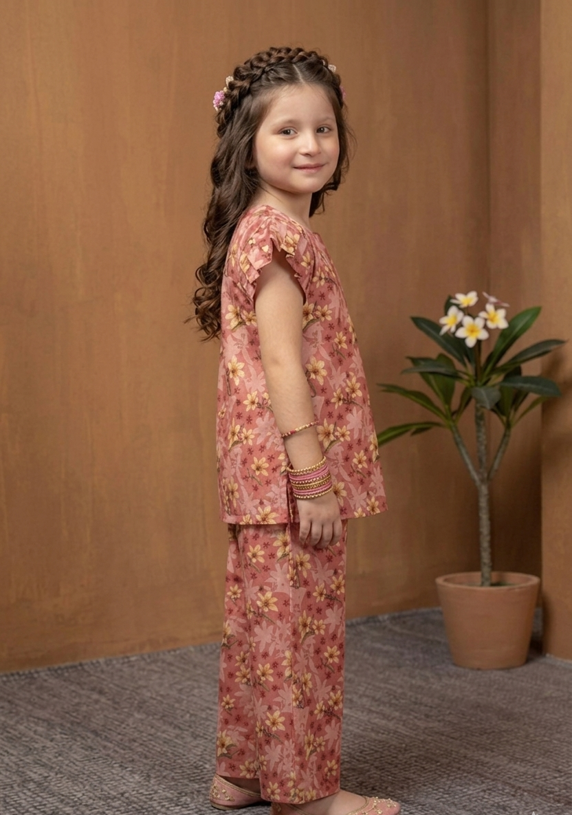 Printed Shirt with Trouser (GEC-2603)