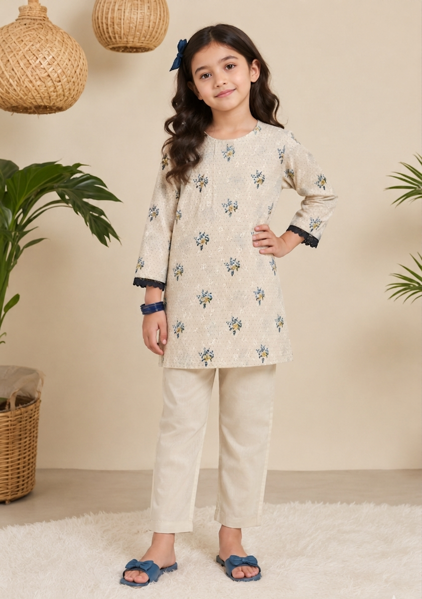 Embroidered Shirt with Trouser (GEC-2601)
