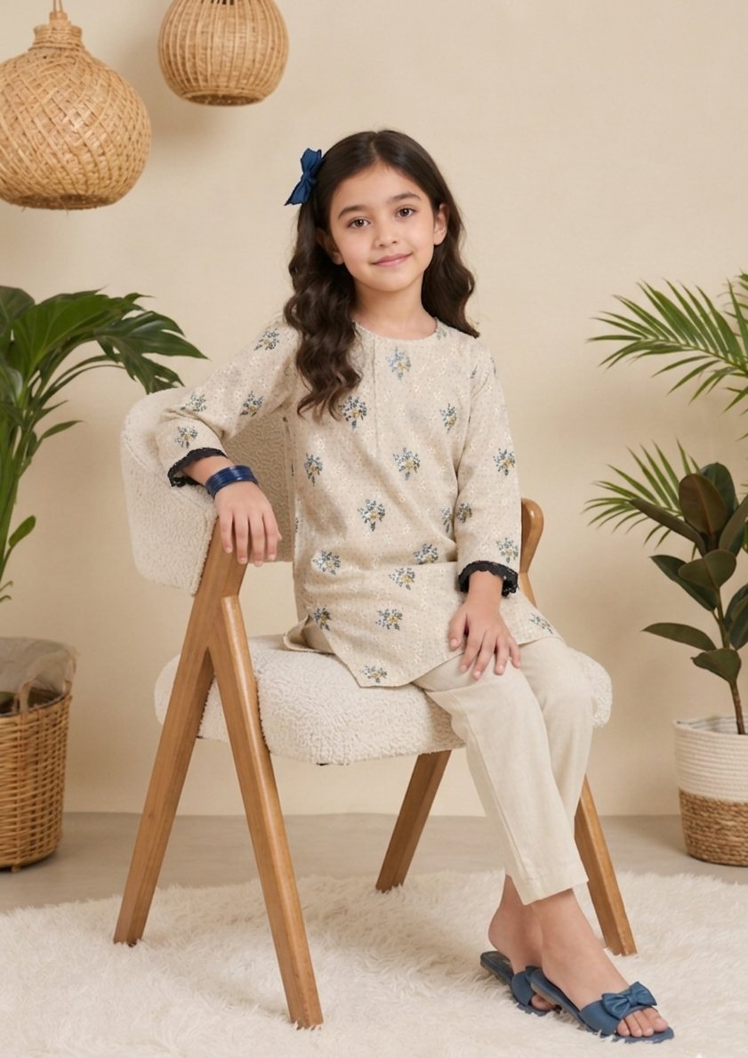 Embroidered Shirt with Trouser (GEC-2601)