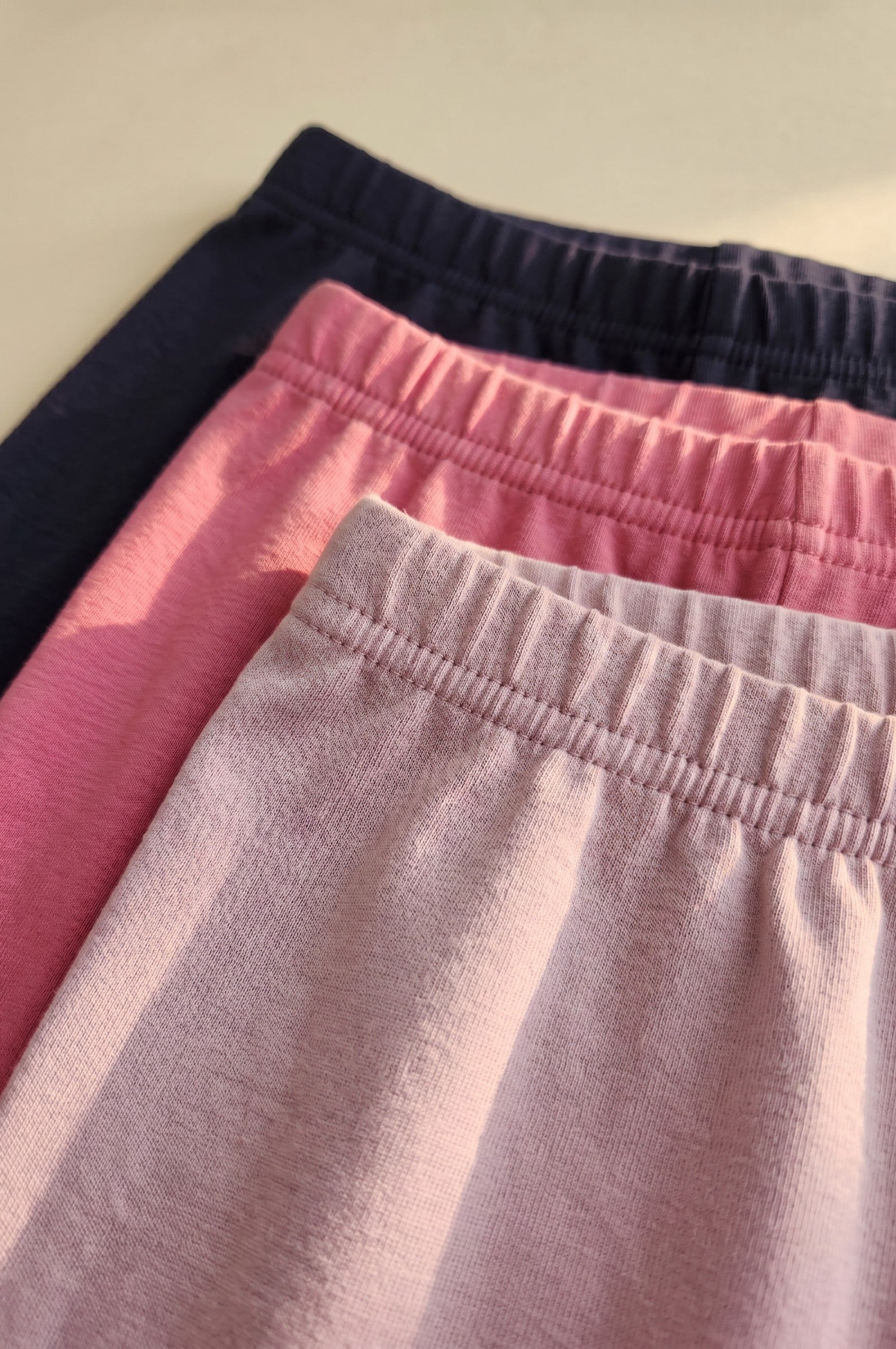 Navy, Pink, Lilac Tights (Pack of 3 )