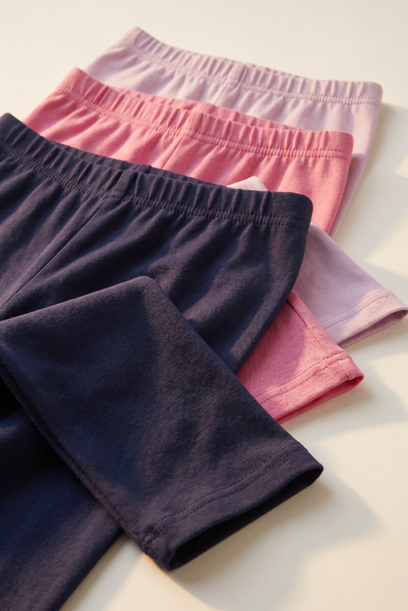 Navy, Pink, Lilac Tights (Pack of 3 )