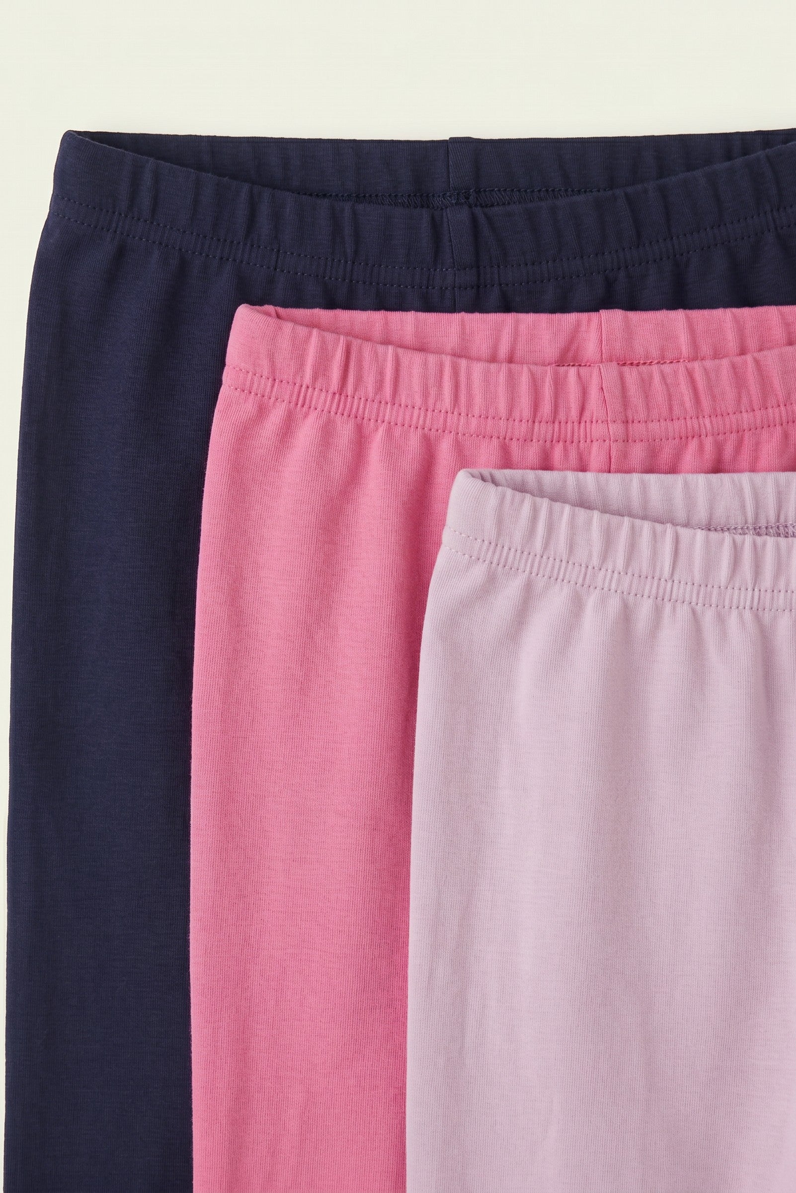Navy, Pink, Lilac Tights (Pack of 3 )